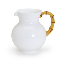 Beverage Pitcher with Bamboo Handle