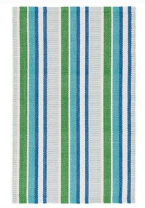 AG Cobalt/Green Indoor Outdoor Rug