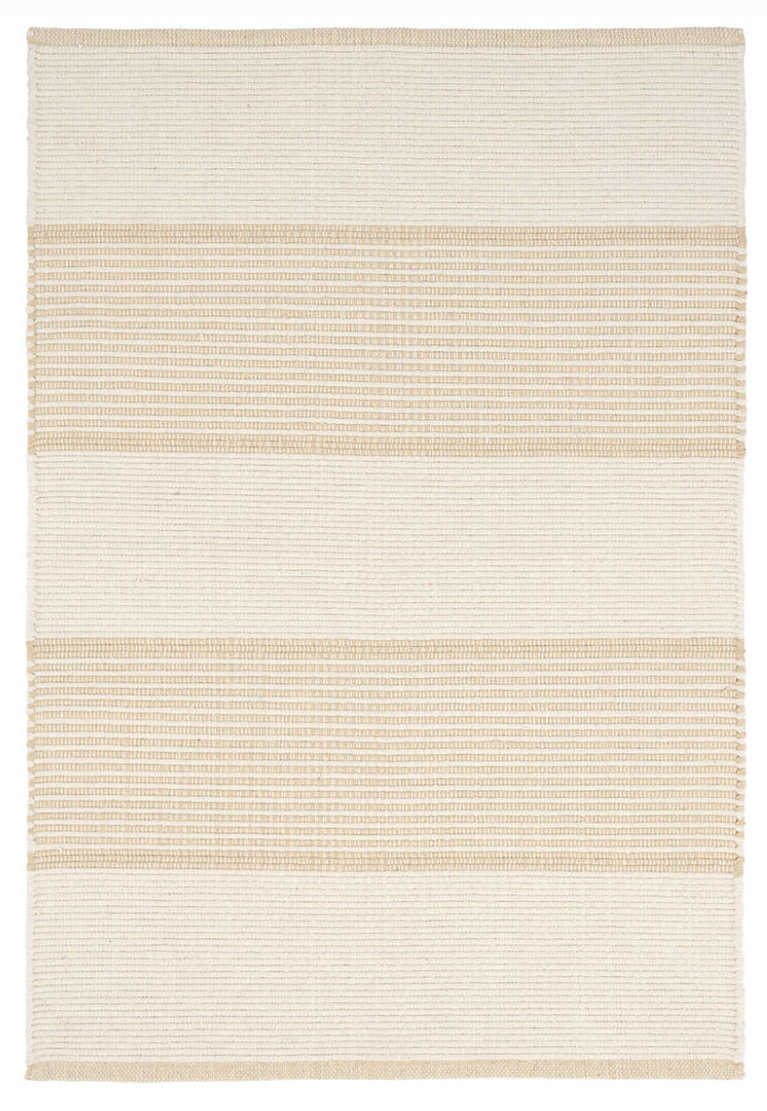 Wheat Woven Cotton Rug