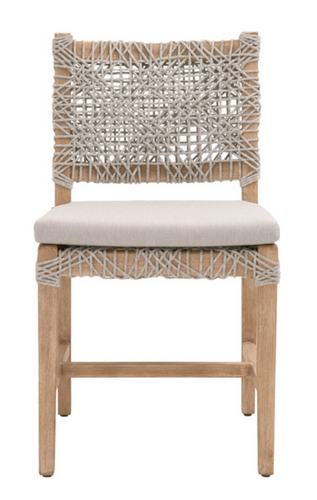 Grey Rope Chair