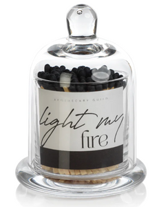 Matches in Glass Jar