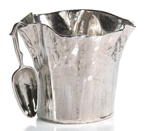 Aluminum Ice Bucket with Scoop